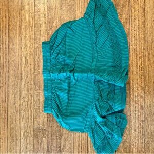 Urban Outfitters Teal Elastic Waist Skirt